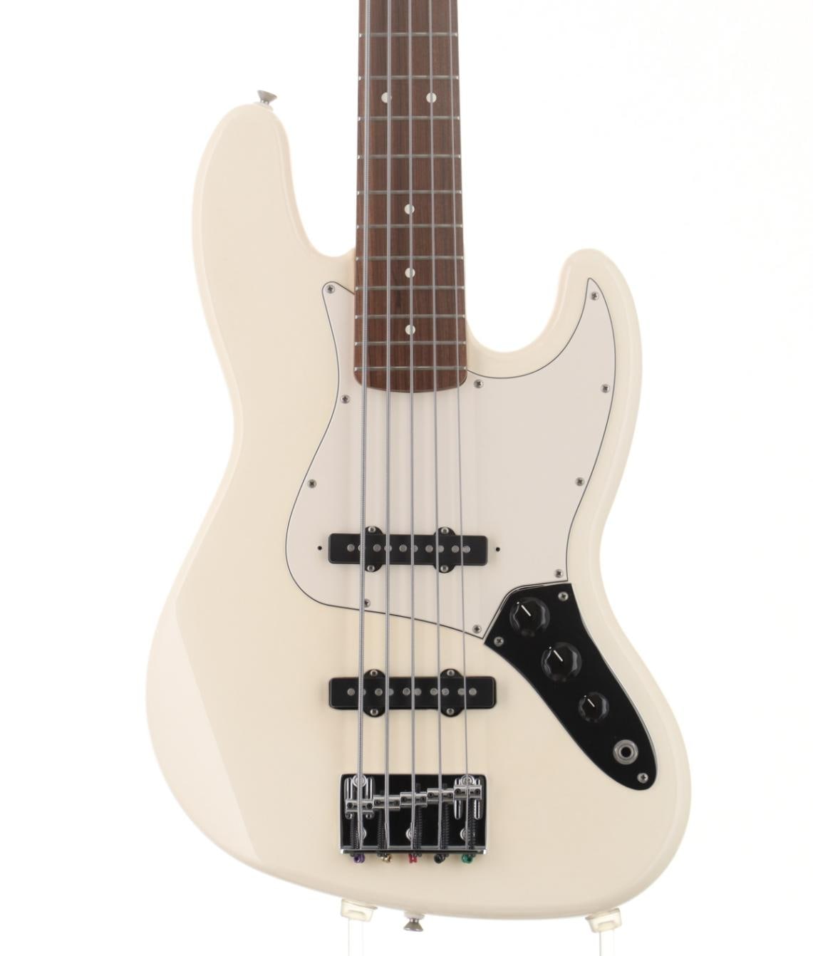 中古】FENDER MEXICO / STANDARD JAZZ BASS V Arctic White 【SN
