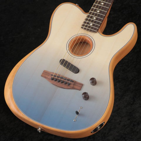FENDER MEXICO / FSR Acoustasonic Player Telecaster RW Sapphire Blue Fade ［長期展示チョイキズアウトレット］（御茶ノ水HARVEST_GUITARS）