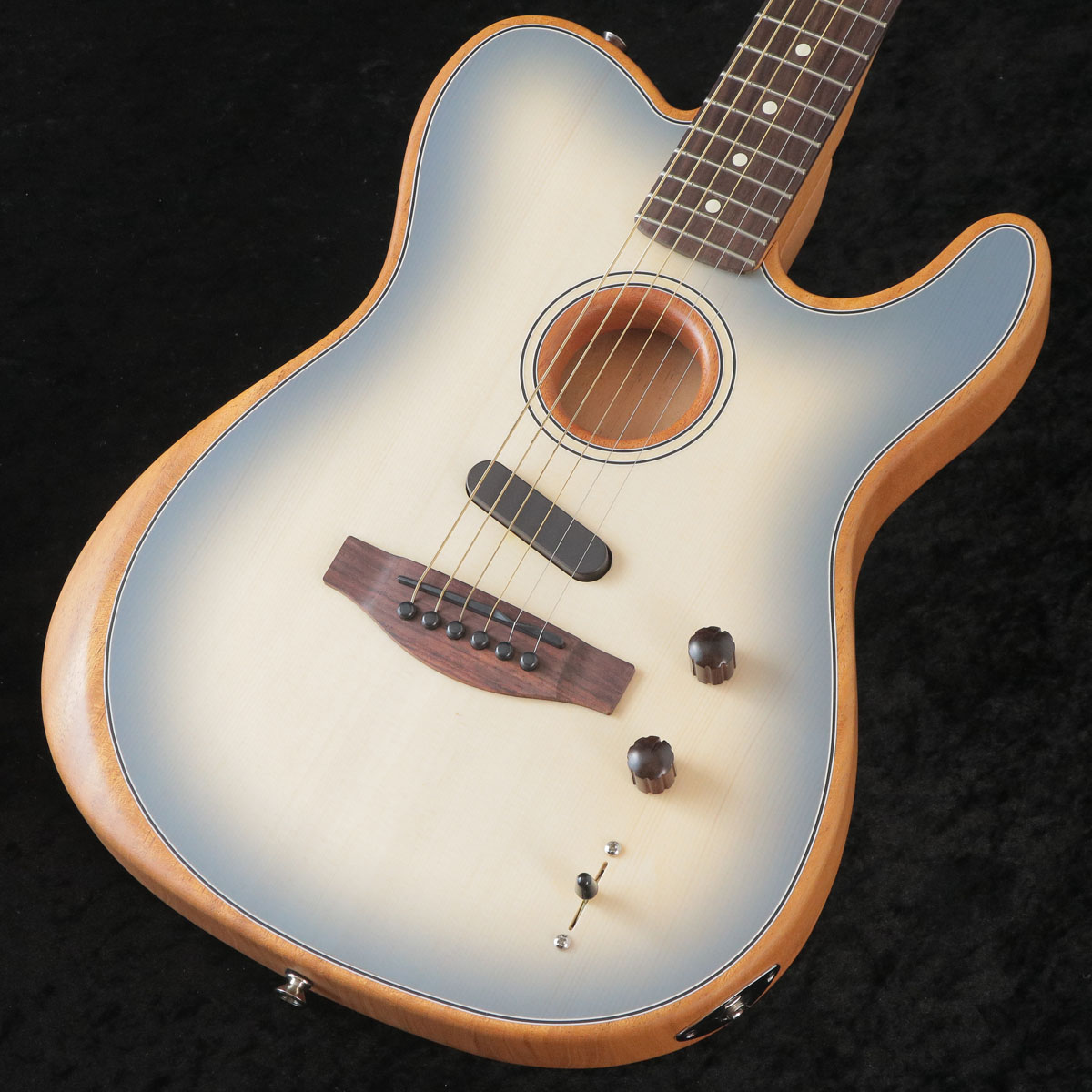 ギター Acoustasonic Player Telecaster Fender Acoustasonic Player Telecaster Brushed Black エレアコギター