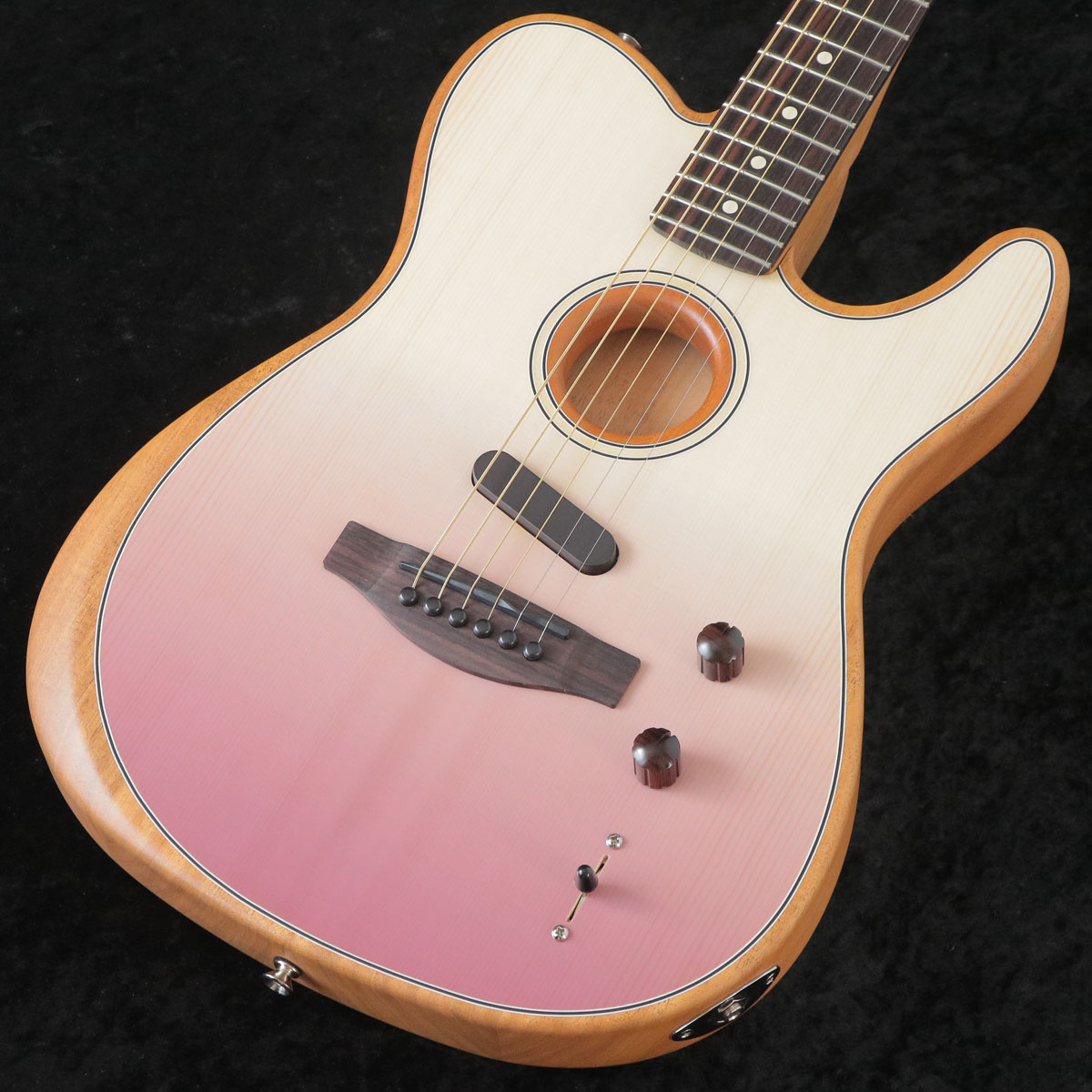 FENDER MEXICO / FSR Acoustasonic Player Telecaster Rosewood Burgundy Fade 【SN MXA2501391】 【御茶ノ水HARVEST_GUITARS】