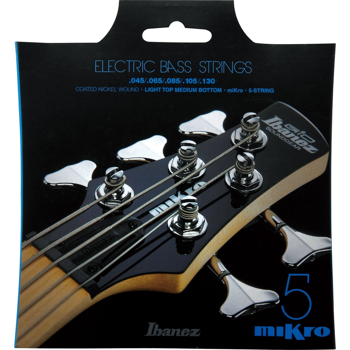Ibanez / IEBS5CMK Bass Strings Set For Short Scale Basses