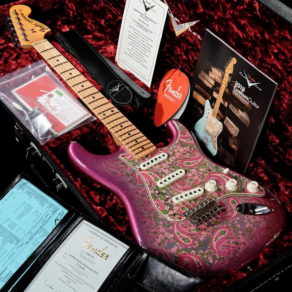 【中古】Fender Custom Shop / 2018 Limited 1968 Paisley Stratocaster Relic Pink Paisley 【渋谷店】