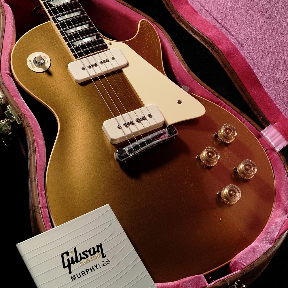 【中古】Gibson Custom / Murphy Lab 1954 Les Paul Standard Light Aged All Double Gold 【SN 43400】 【渋谷店】【値下げ】《渋谷店セール》