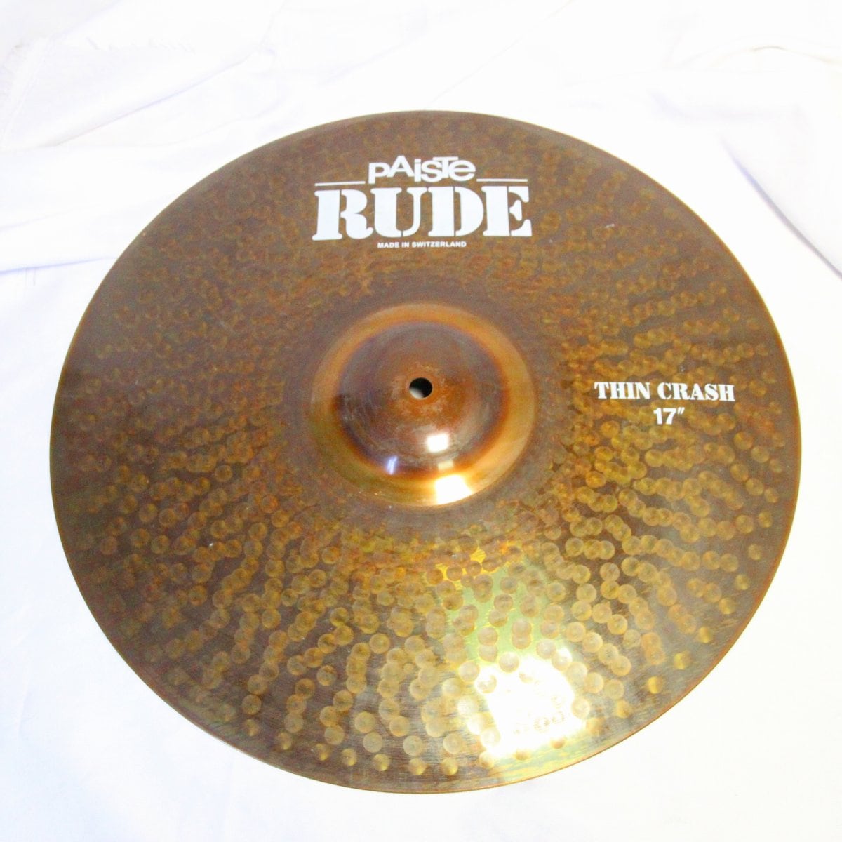 中古】PAISTE / RUDE Thin Crash 17インチ 1310g パイステ ルード
