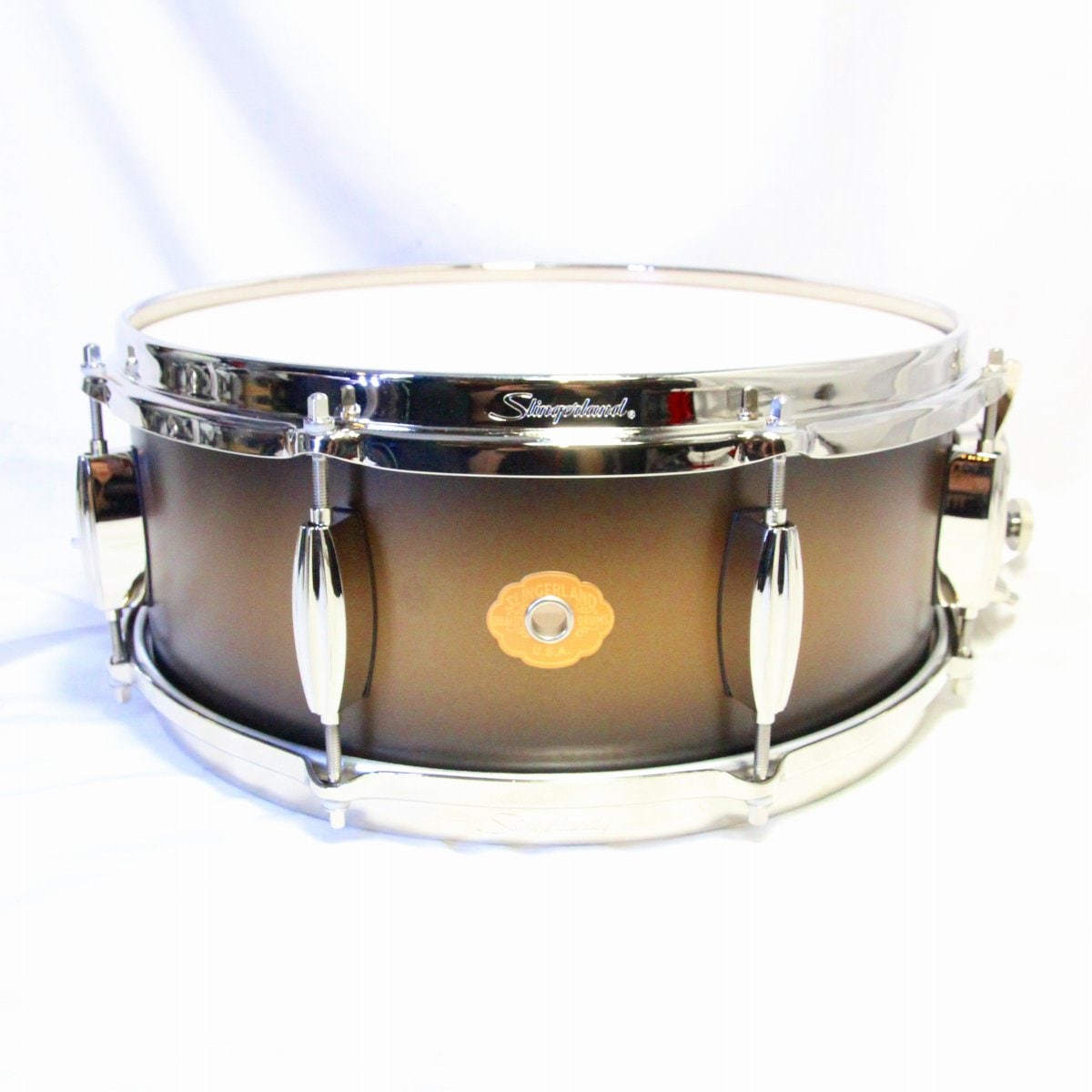 Slingerland / SLSD5514 Radio King Artist Snare 14x5.5 Black and Gold Lacquer スリンガーランド スネアドラム【池袋店】