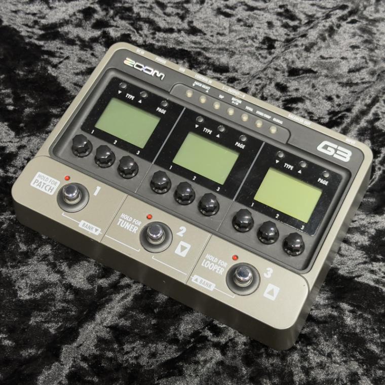 中古】 ZOOM / G3 Gutiar Effects & Amp Simulator 【新宿店