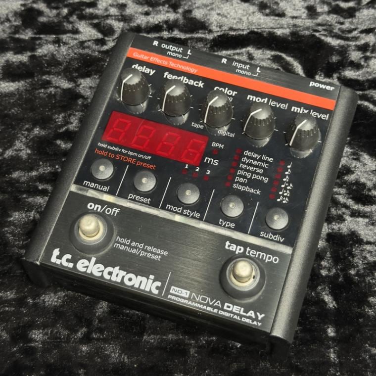 TC Electronic Nova Delay ND-1 エフェクター ギター ギター TC
