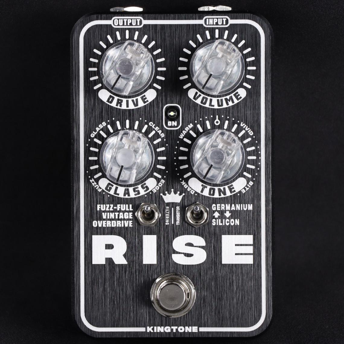 新製品】 KingTone / RISE V3 オーバードライブ ファズ ブースター