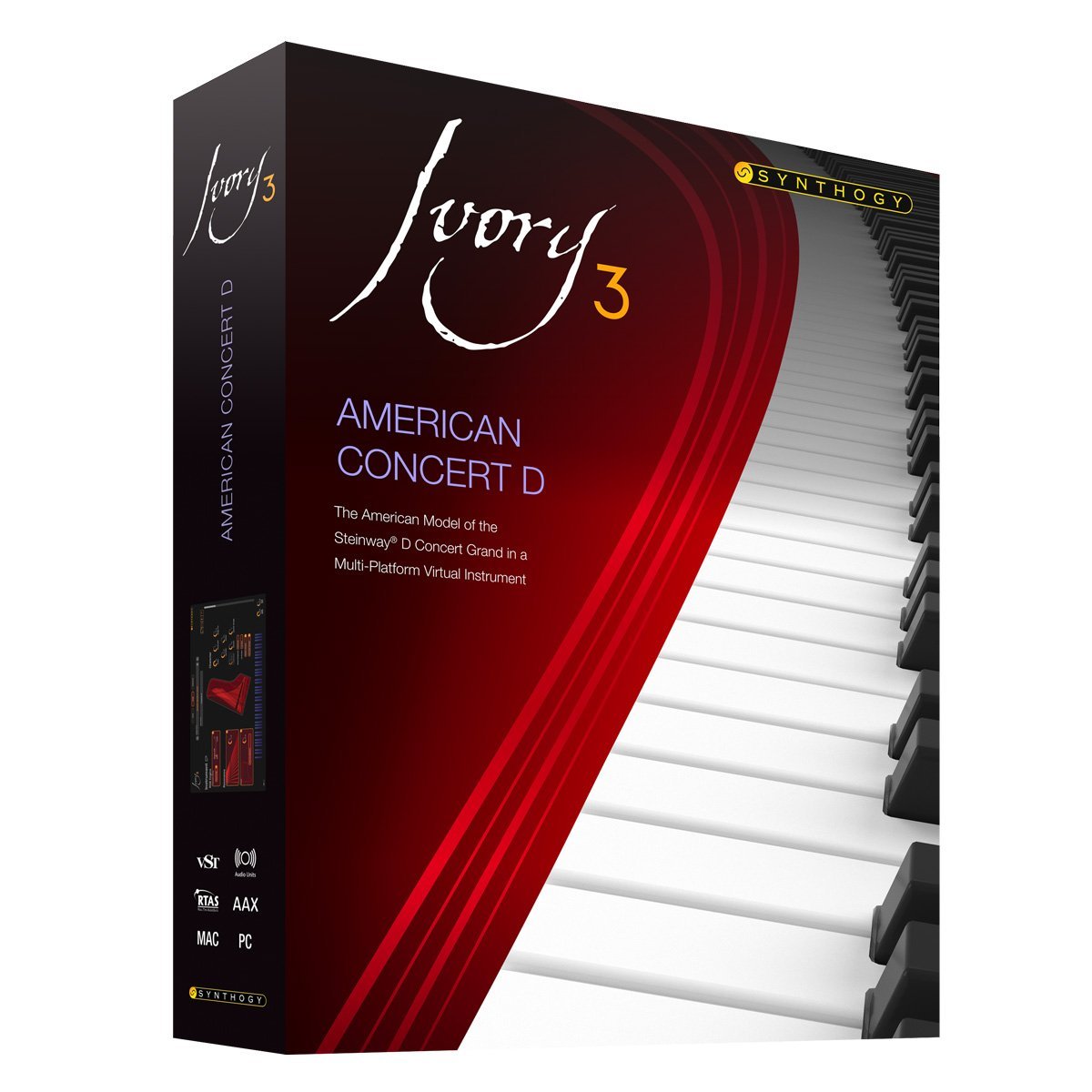 Synthogy / Ivory 3 American Concert D (Download)《ダウンロード版