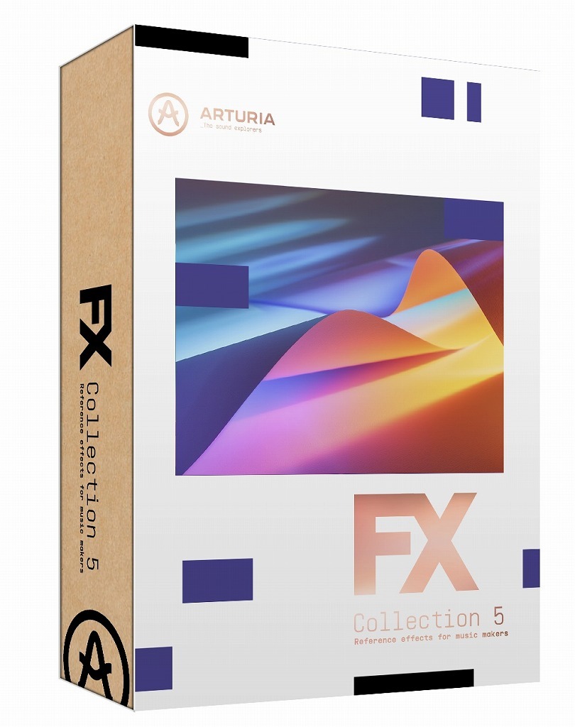 Arturia / FX Collection 5 LICENSE《ダウンロード版 メール納品 代引き不可》【渋谷店】