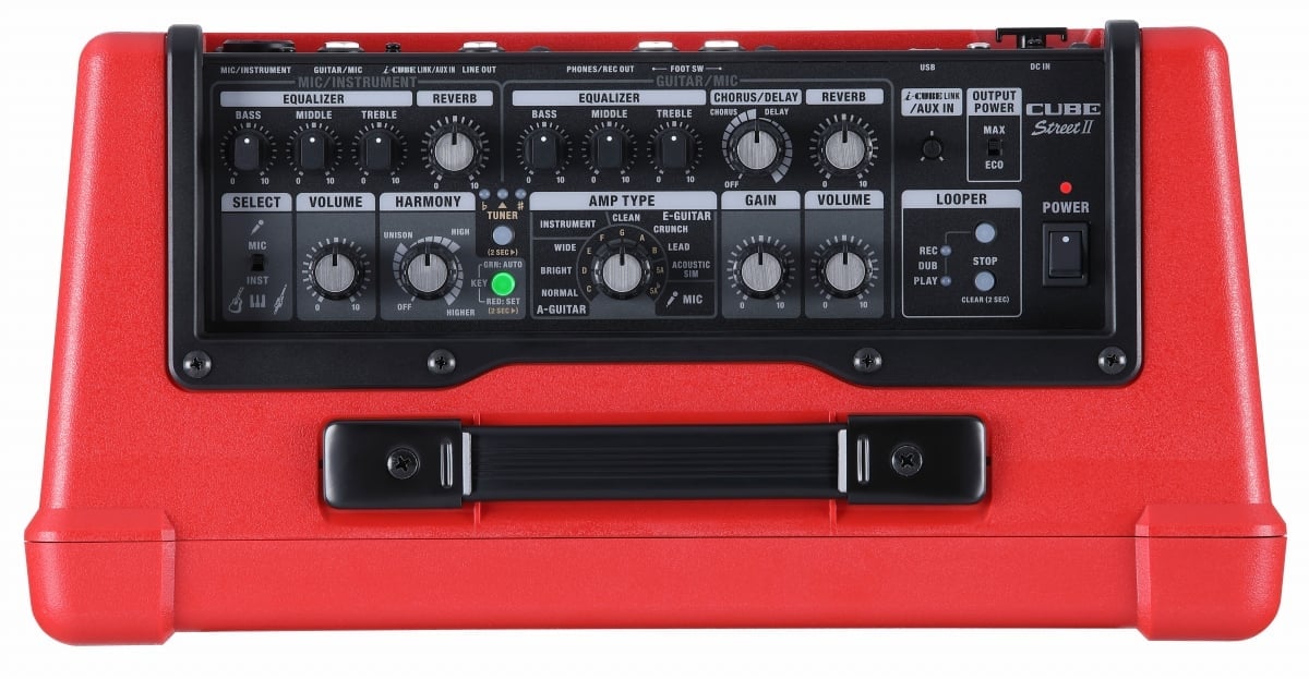 BOSS / CUBE Street II Battery-Powered Stereo Amplifier Red