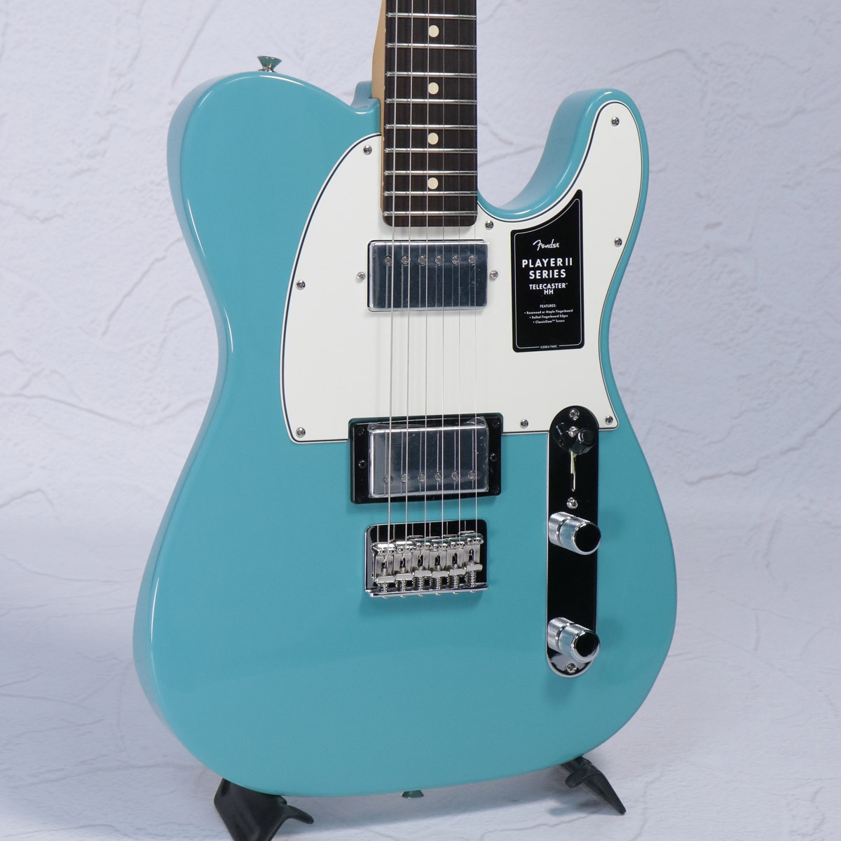 匿名配送FENDER MEXICO Player II テレキャスター HH Fender Mexico / Player II Telecaster HH Rosewood Aquatone Blue