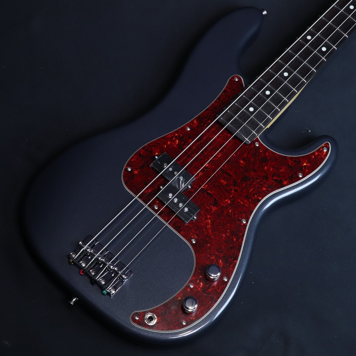 [特典付き]Fender / FSR Collection Hybrid II Precision Bass Charcoal Frost Metallic with Matching Head [日本製]【S/N:JD25022828】【3.96kg】【横浜店】