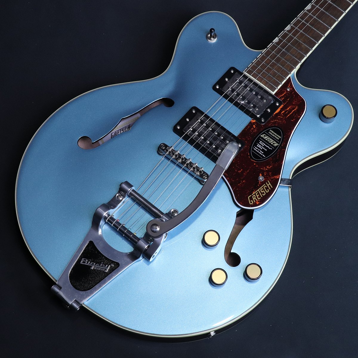 Gretsch / G2622T Streamliner Center Block Double-Cut with Bigsby Laurel FB Broad’Tron BT-3S Arctic Blue 【S/N:IS250706385】【3.24kg】【横浜店】