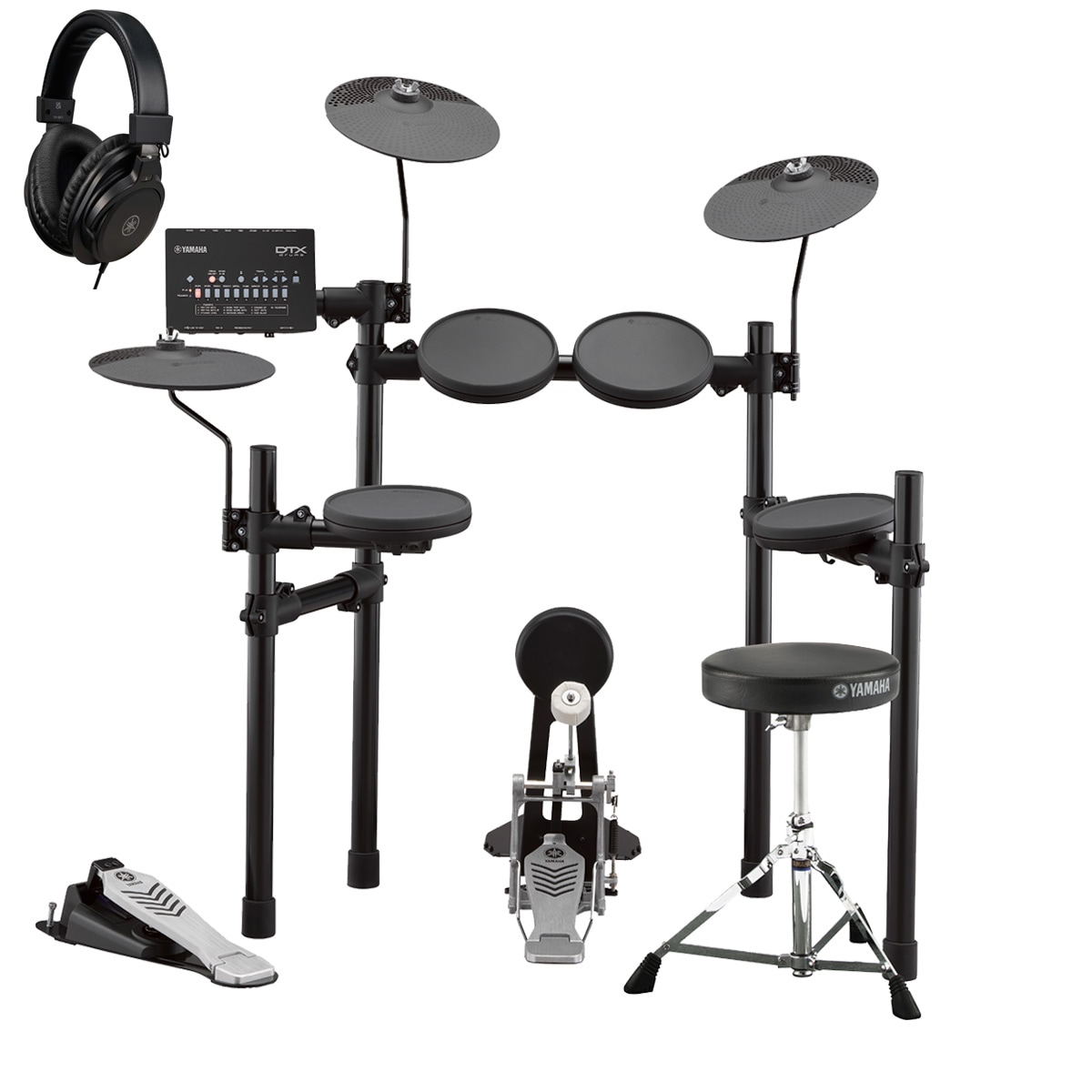 YAMAHA / DTX432KS 電子ドラムキット ヤマハ 純正ヘッドホン付き