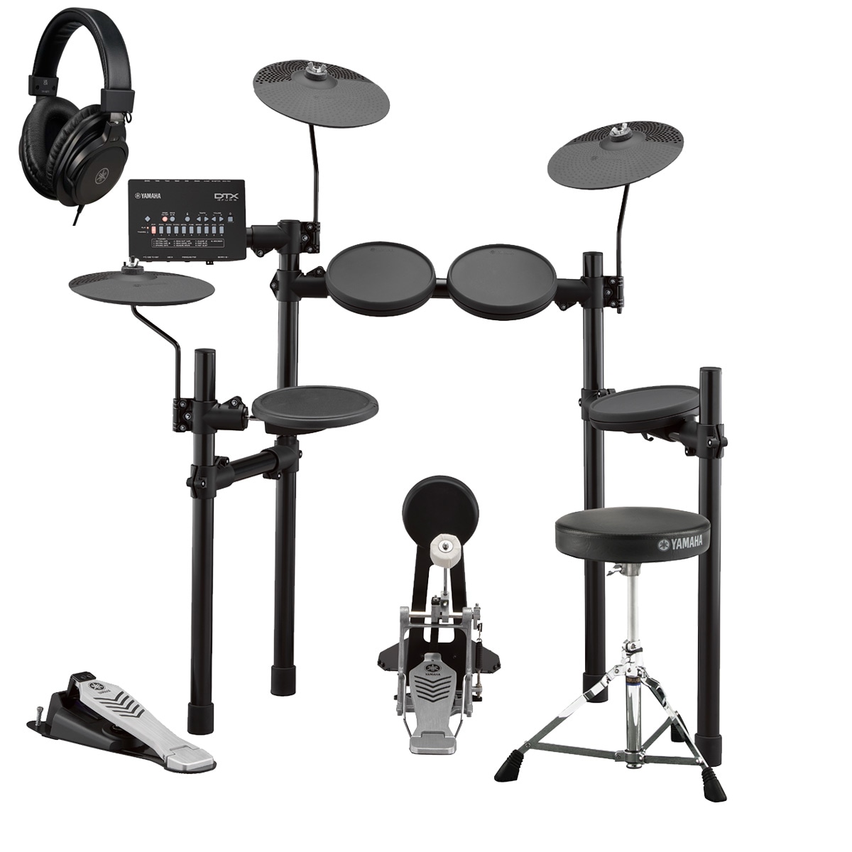 YAMAHA / DTX452KS 電子ドラムキット ヤマハ 純正ヘッドホン付き