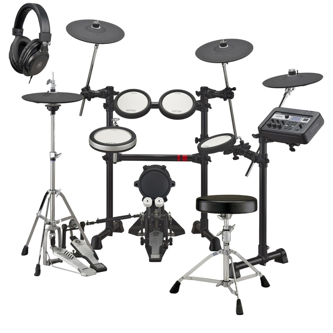 YAMAHA / DTX6K3-XUPD 電子ドラム・ツインペダルセット  純正ヘッドホン付き
