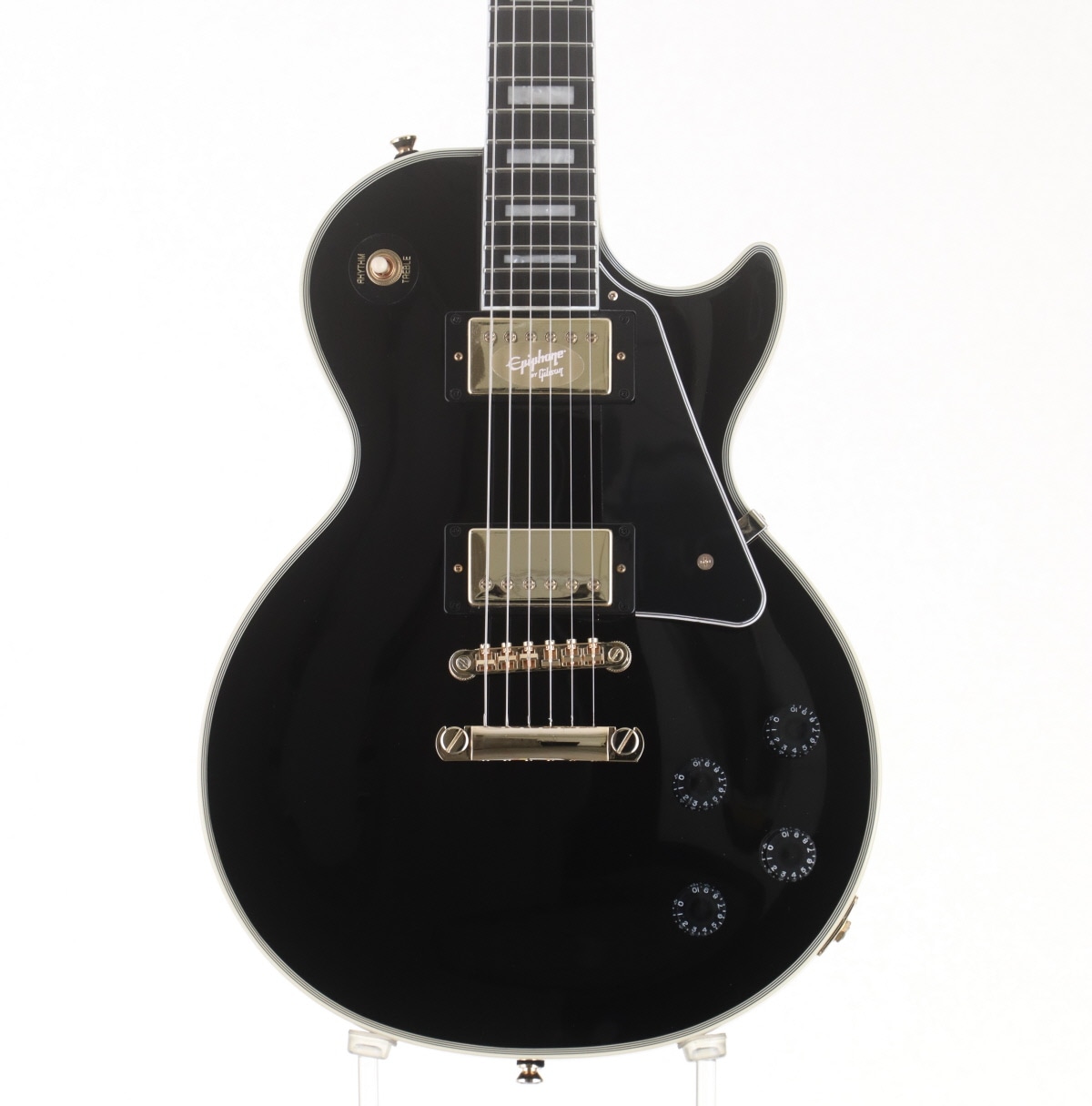 中古】EPIPHONE / Inspired by Gibson Les Paul Custom Ebony 【新宿店