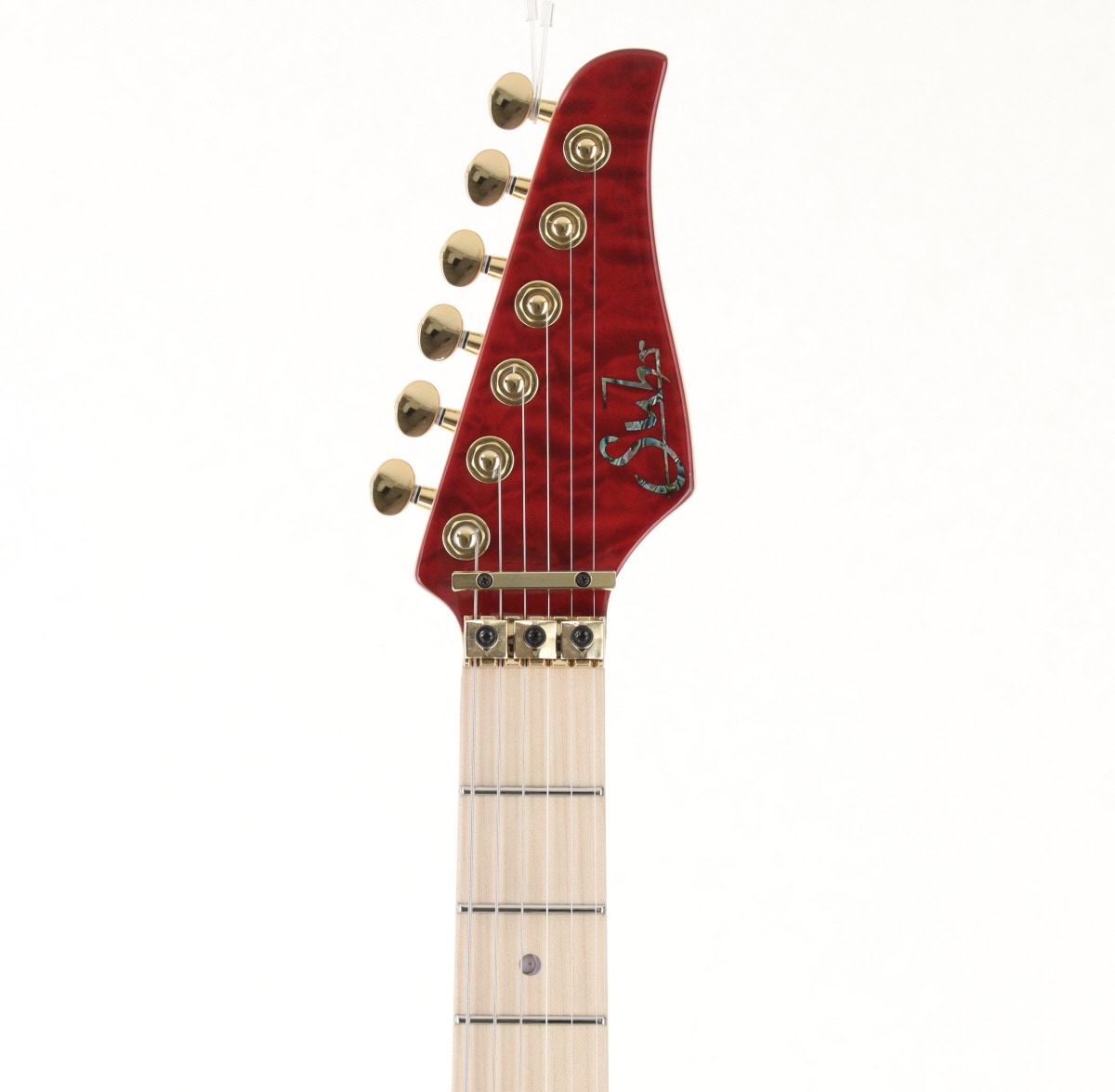 suhr ストラト　ハカランダ指板 中古】SUHR / Custom Standard Quilt Top Floyd Trans Red【新宿店