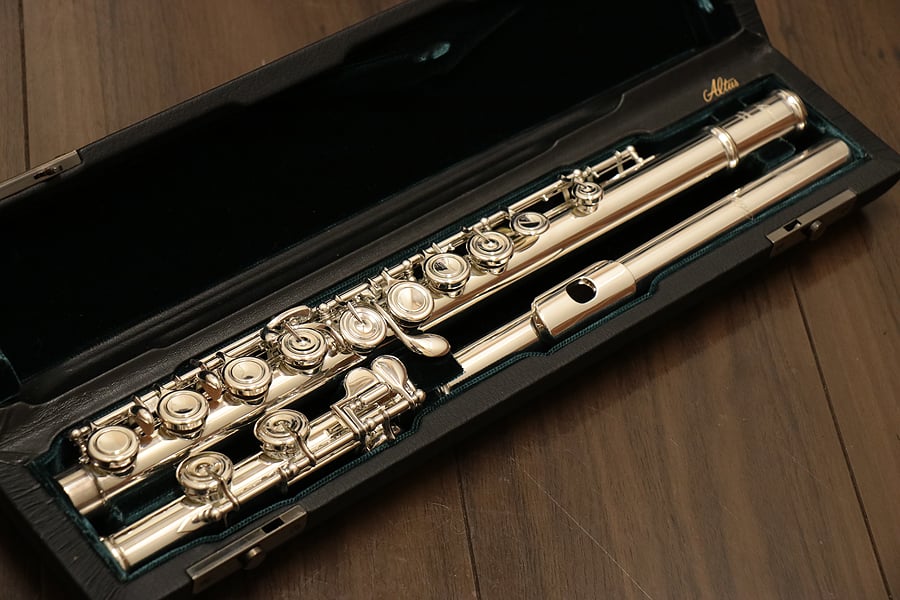 アルタス フルート A907E AZUMINO JAPAN アルタス フルート A907E