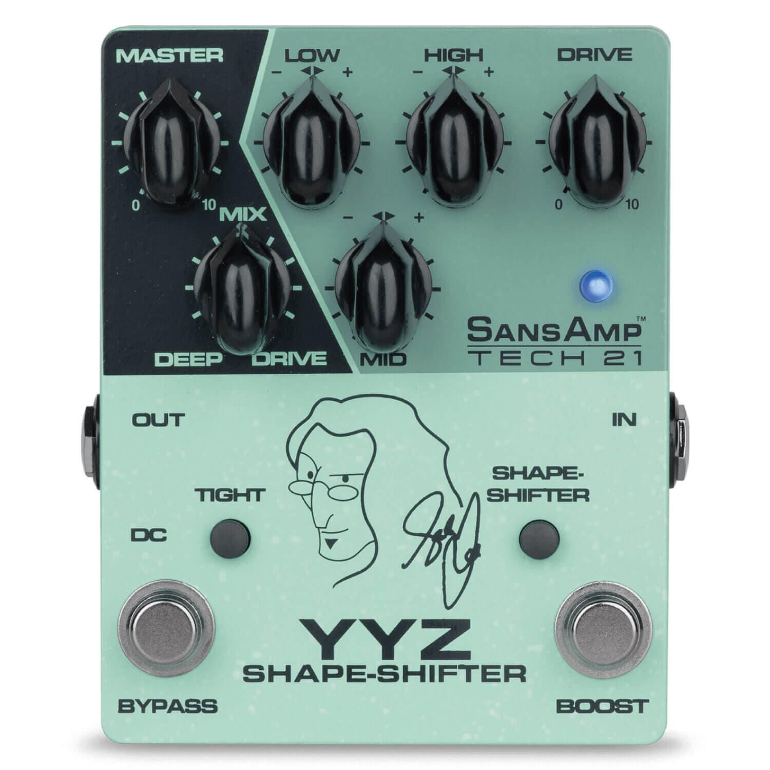 Tech21 / YYZ SHAPE-SHIFTER ベース用DI Geddy Lee ゲディー・リー 【国内正規品】【新宿店】