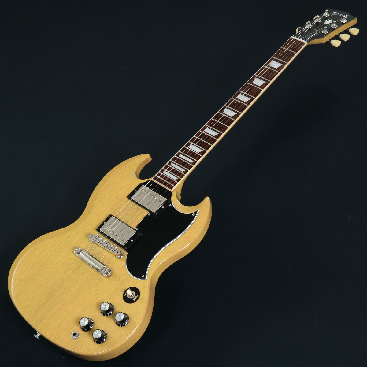 タイムセール) Gibson / SG Standard 61 TV Yellow [リペア歴有り