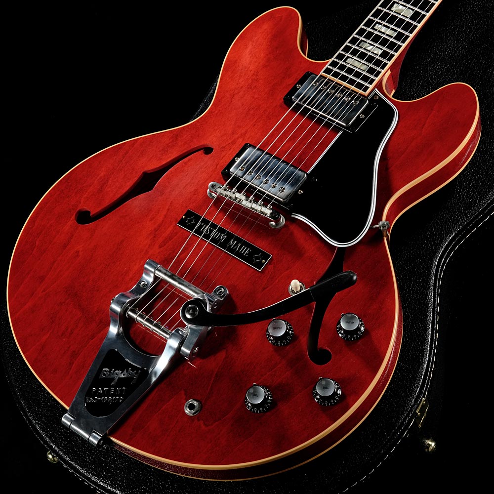【中古】Gibson Custom Shop / 1964 ES-335 Reissue with Bigsby Custom Made Plate VOS Sixties Cherry 【渋谷店】