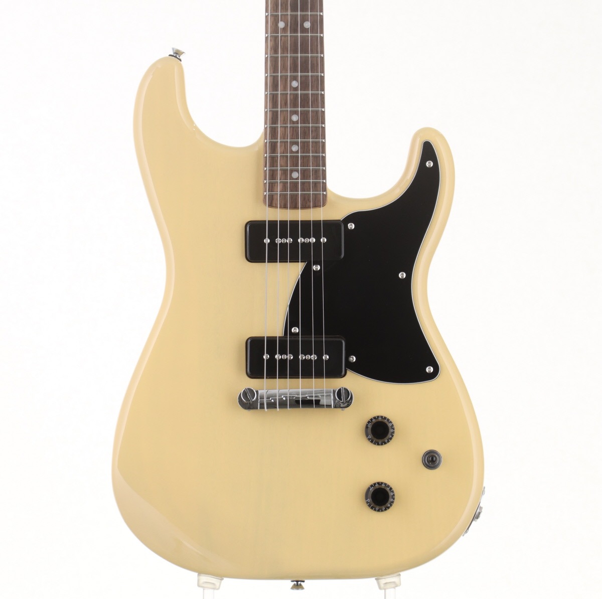 【中古】Squier / Paranormal Strat-O-Sonic Laurel Fingerboard / Black Pickguard / Vintage Blonde 2023 【渋谷店】