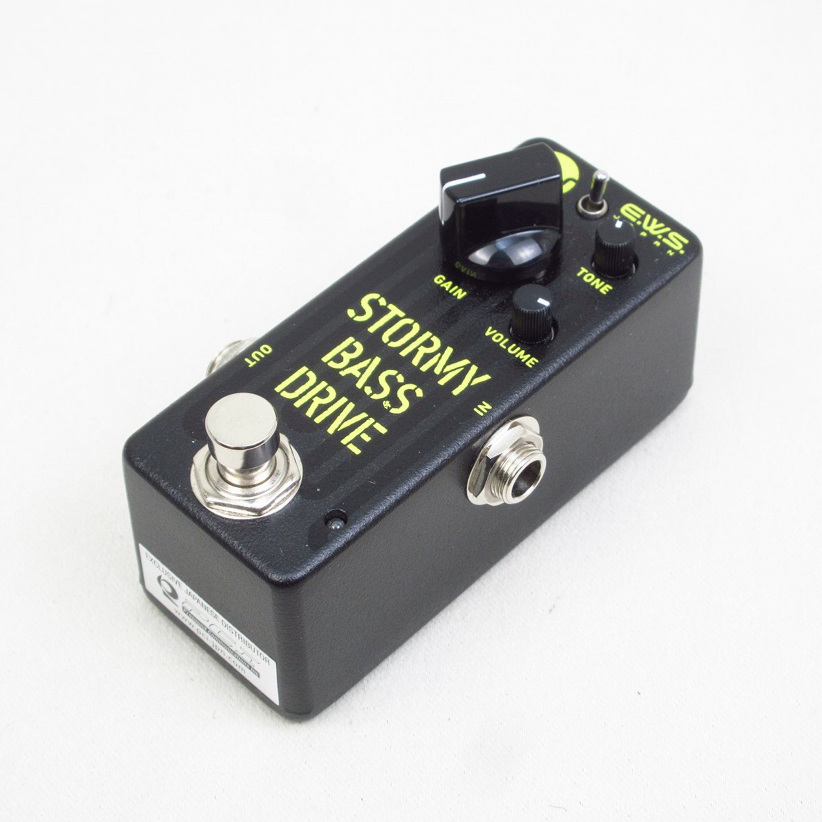 【ほぼ新品、未使用】E.W.S STORMY BASS DRIVE 中古】E.W.S. / Stormy Bass Drive ベース用オーバードライブ 【横浜店
