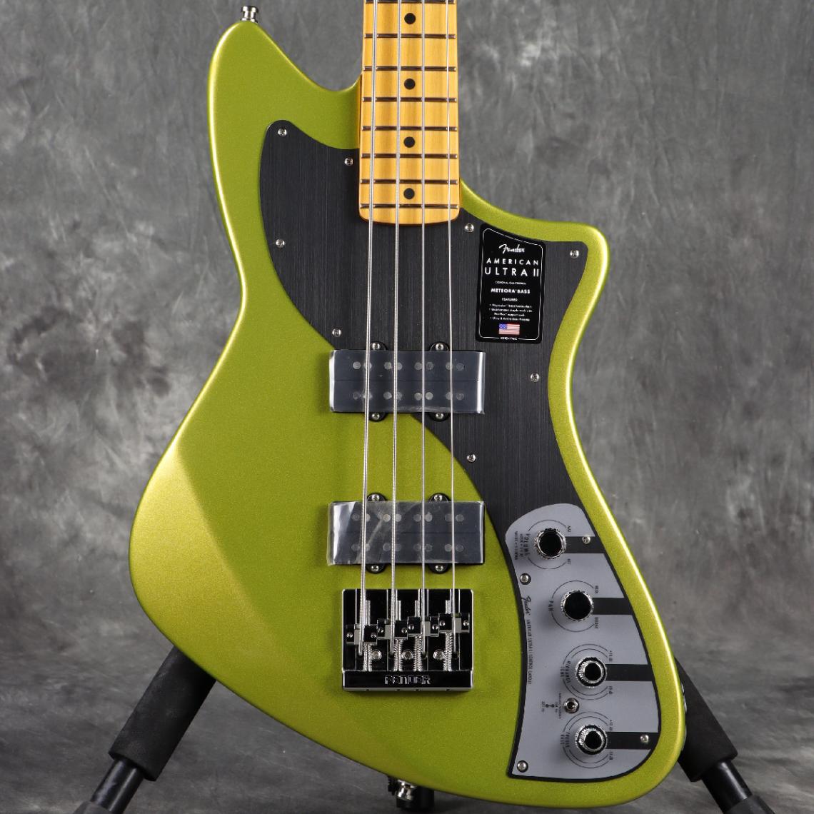 《WEBSHOPクリアランスセール》Fender / American Ultra II Meteora Bass Maple Fingerboard Solar Flare【4.12kg】[S/N US24034368]