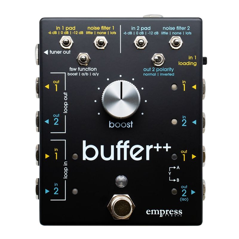 美品 Empress Effects buffer+ バッファー 究極のユーティリティペダル] Empress Effects / Buffer++ Buffer +