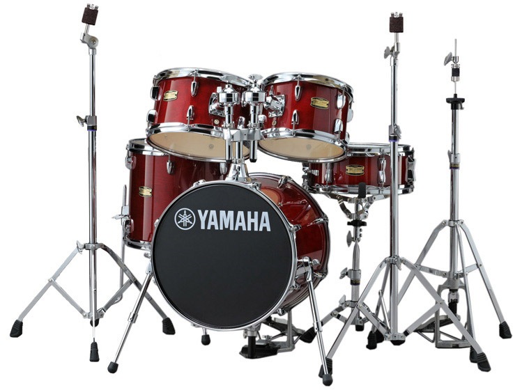 YAMAHA / ドラムセット JK6F5CR + HWJK ヤマハ ジュニアキット スタンド類/フットペダル一括セット CRクランベリーレッド【お取り寄せ商品】【池袋店】