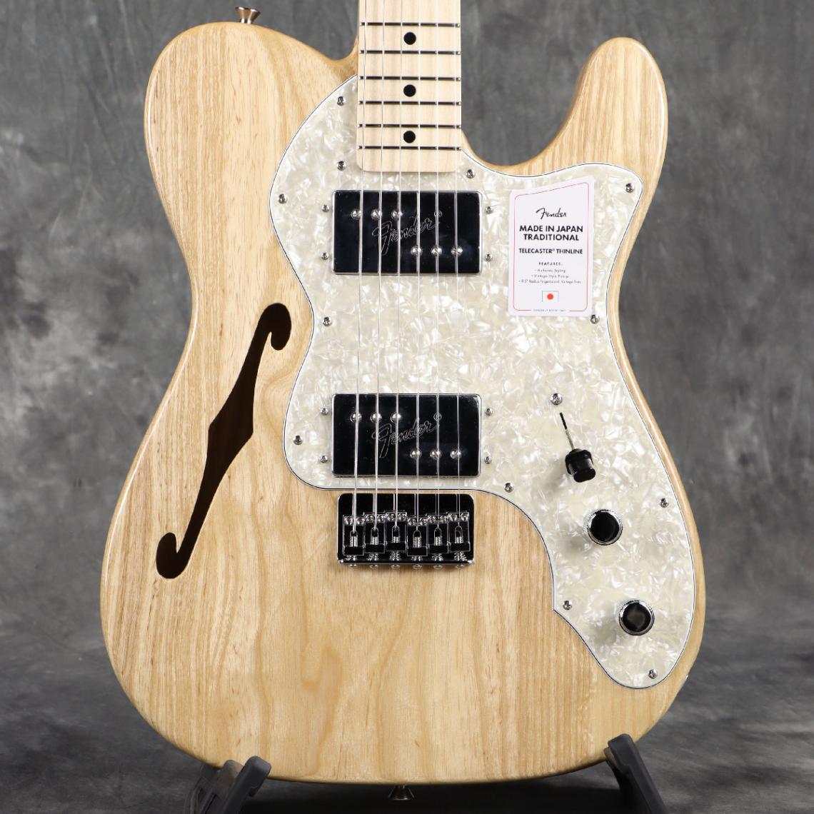 Fender / Made in Japan Traditional 70s Telecaster Thinline Natural