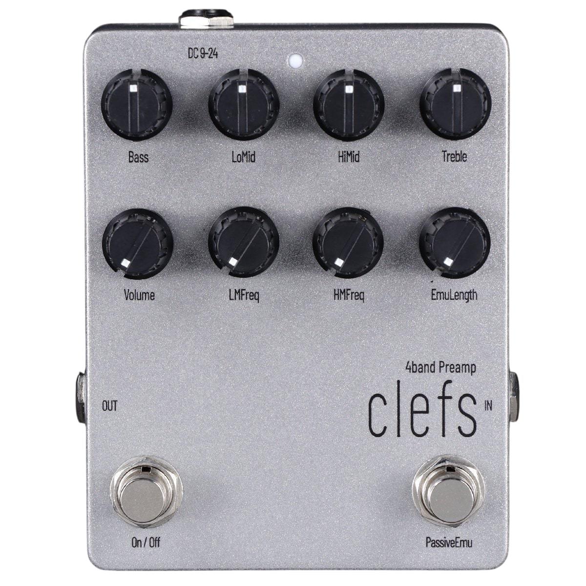 Clefs / #1 Preamp Ver.2.0 ベース用プリアンプ clefs クレフス / #1 Preamp Ver.2 プリアンプ 日本製 Made in Japan