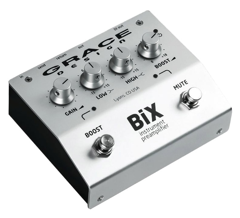 「BIX」 GRACE DESIGN プリアンプ コンパクトサイズのアコースティック楽器専用プリアンプ] Grace Design