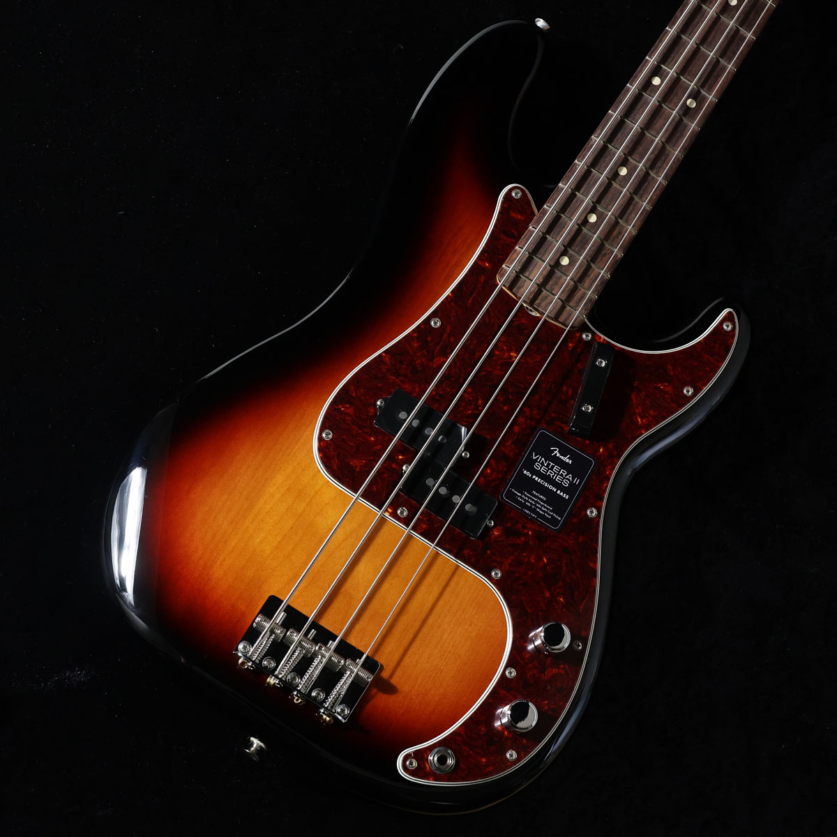 FENDER MEXICO / Vintera II 60s Precision Bass Rosewood  3-Color Sunburst (重量:3.90kg) 【御茶ノ水本店】