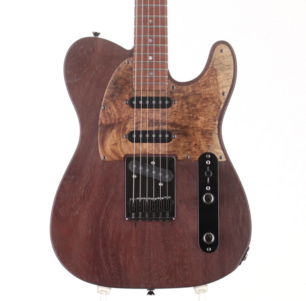 Custom Guitar テレキャスタータイプ エレキギター ダークブラウン エレキギター】島村楽器限定カラーのフェンダーテレキャスターカスタム