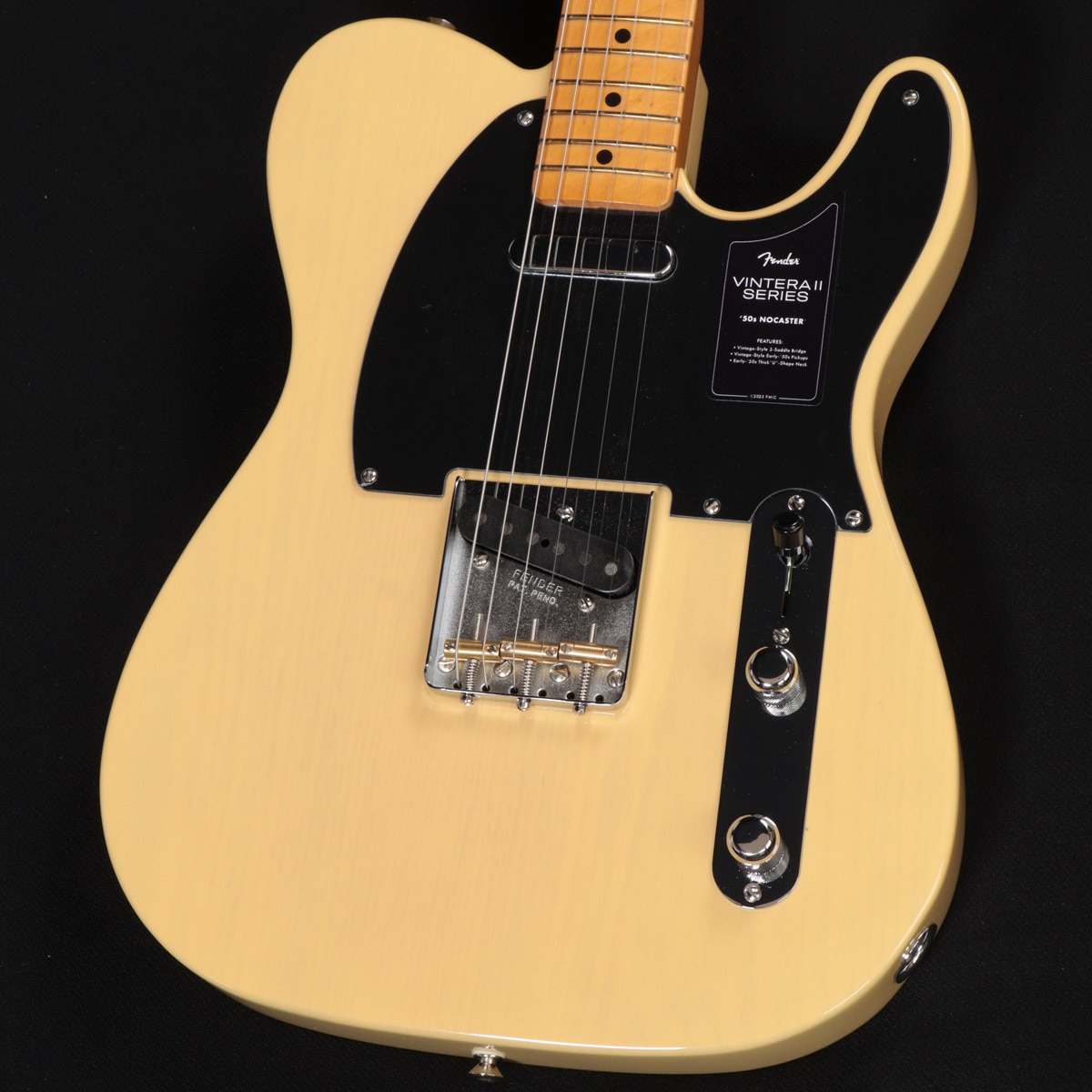 Fender / Vintera II 50s Nocaster Maple Fingerboard Blackguard