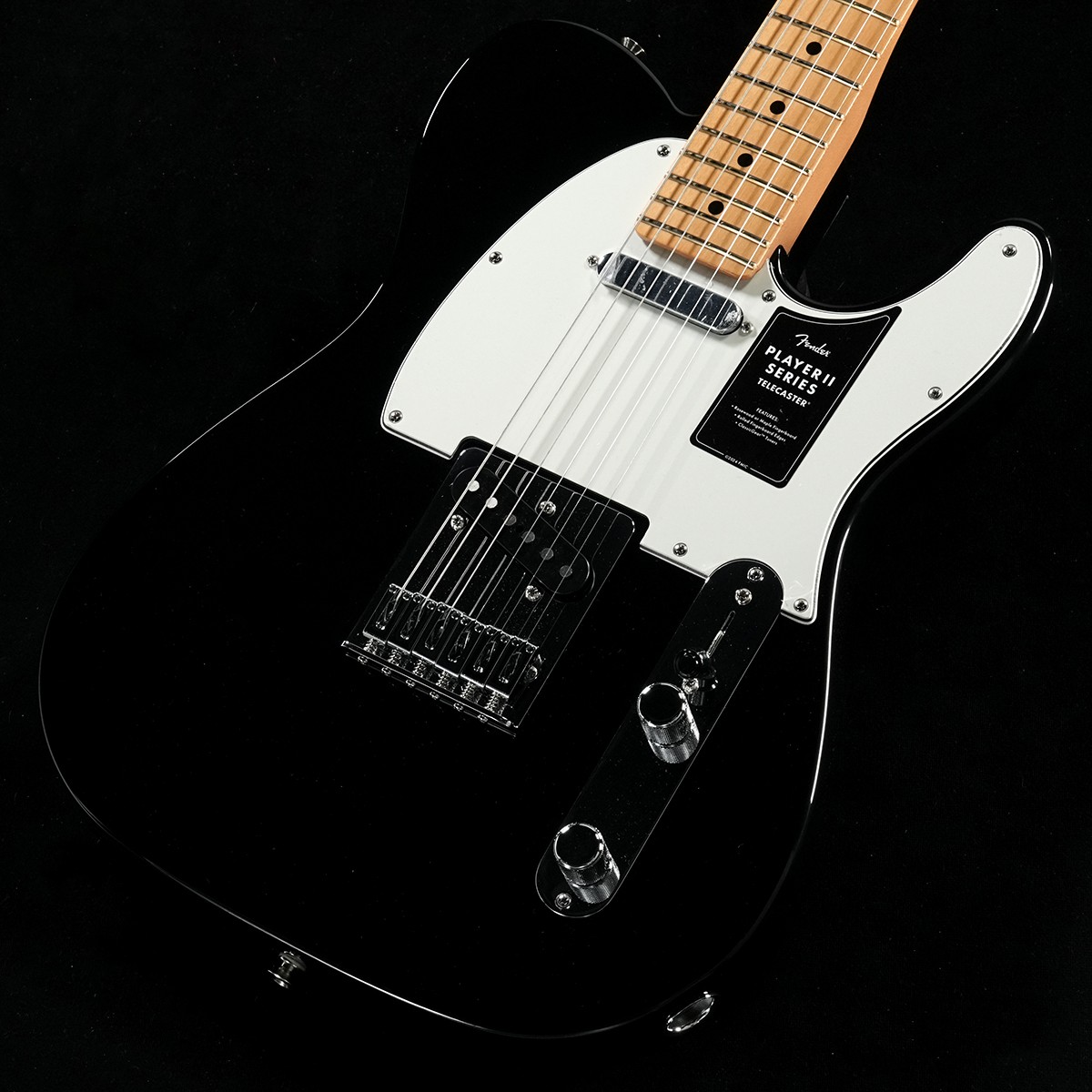 Fender / Player II Telecaster Maple Black(重量:3.55kg)【S/N