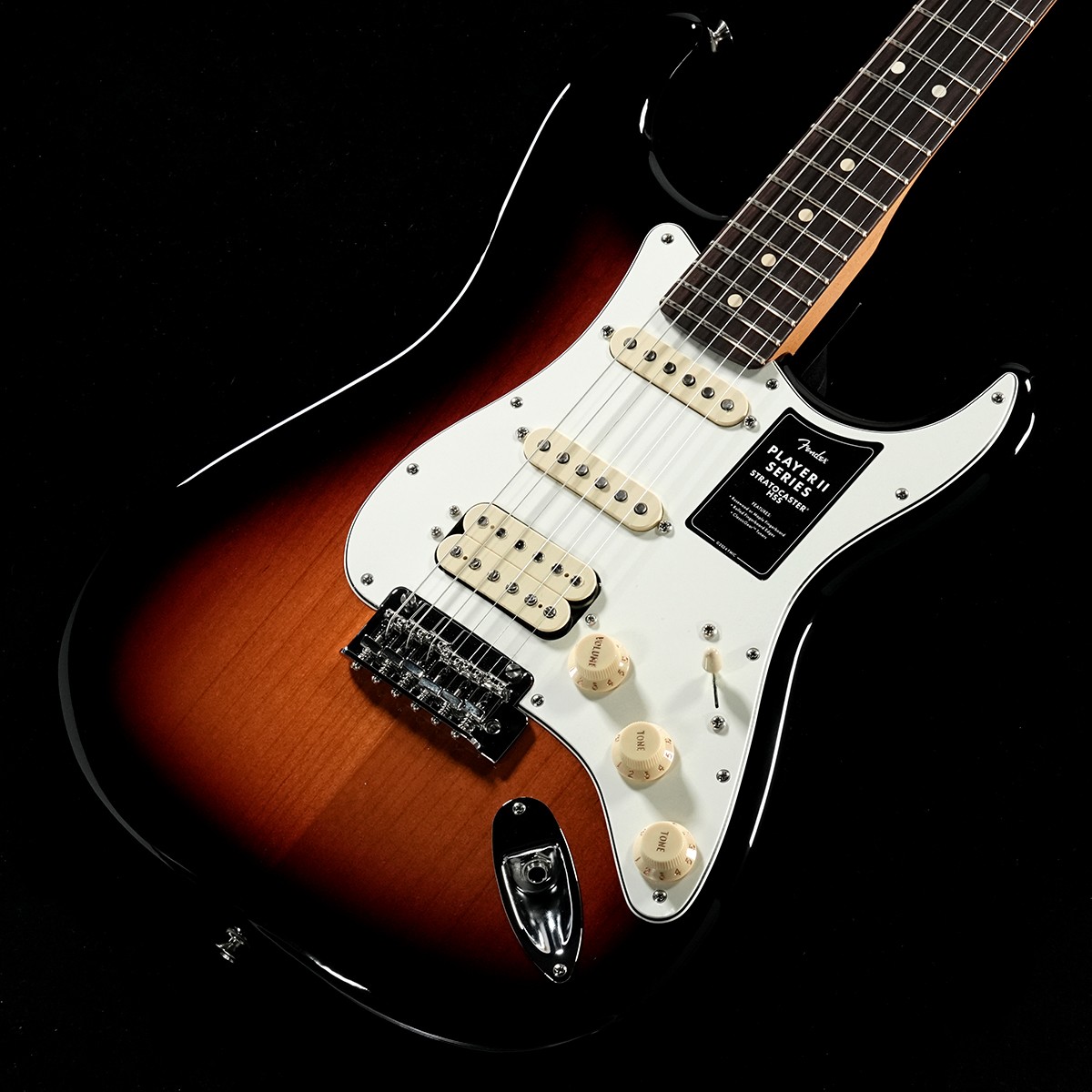 Fender / Player II Stratocaster HSS Rosewood 3-Color Sunburst(重量