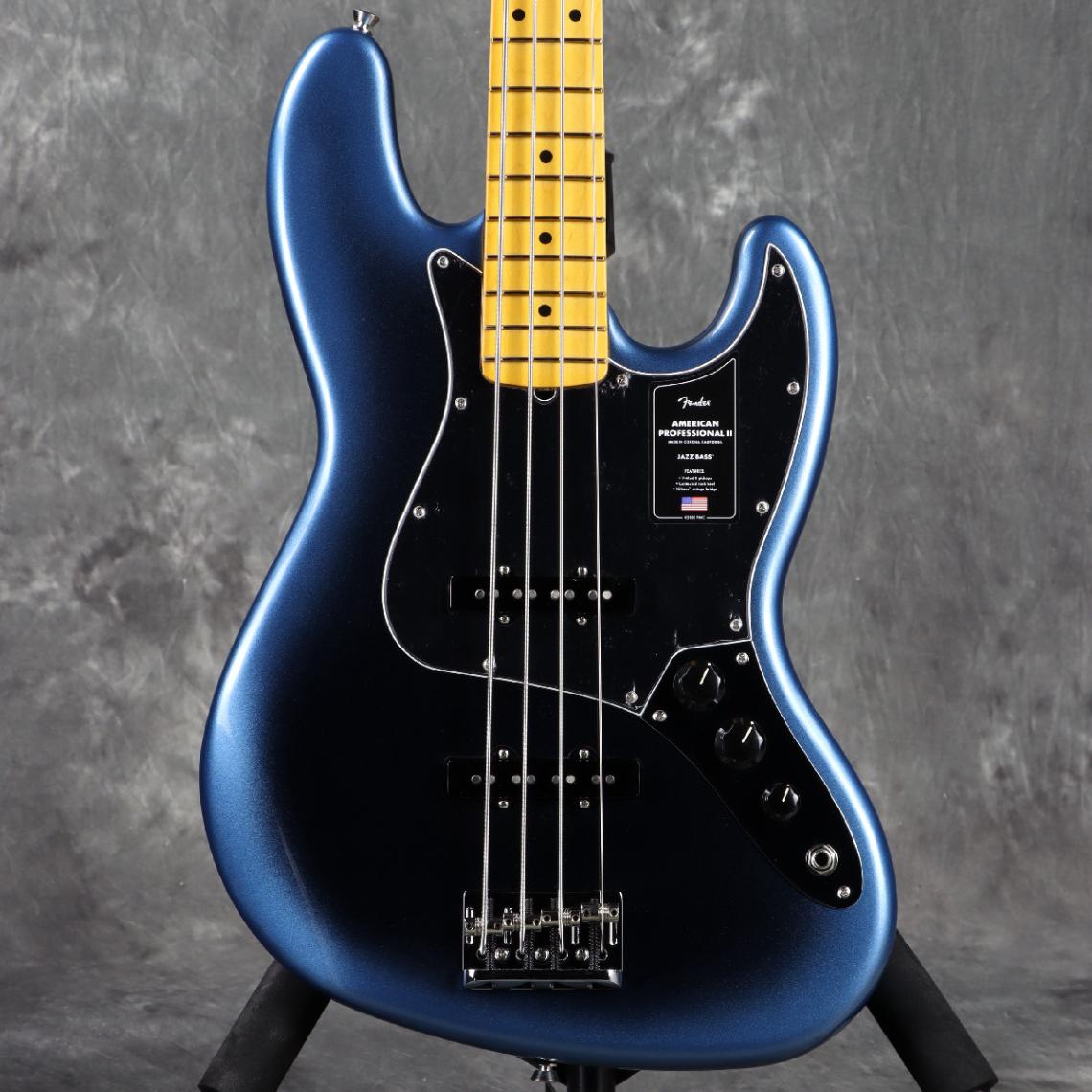 Fender/ American Professional II Jazz Bass Maple Fingerboard Dark Night フェンダー【4.0kg】[S/N US25100934]