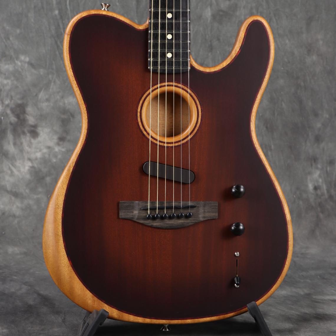 Fender / American Acoustasonic Telecaster All-Mahogany Ebony 