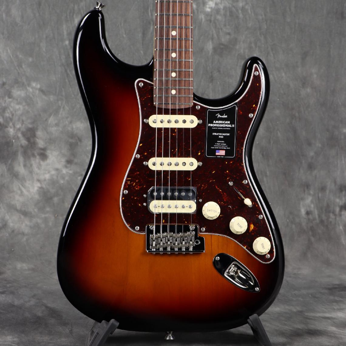 Fender/ American Professional II Stratocaster HSS Rosewood Fingerboard 3-Color Sunburst フェンダー【3.53kg】[S/N US25063379]