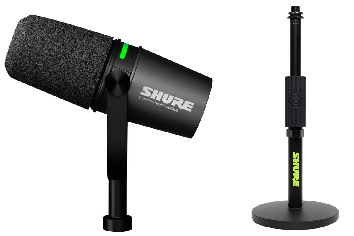 SHURE シュア / MV7i-J + デスクトップスタンド[SH-DESKTOP1] セット