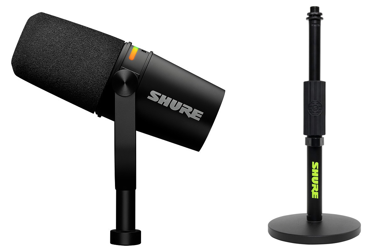 オーディオ機器 SHURE PG27 シュアー コンデンサーマイク スタンド
