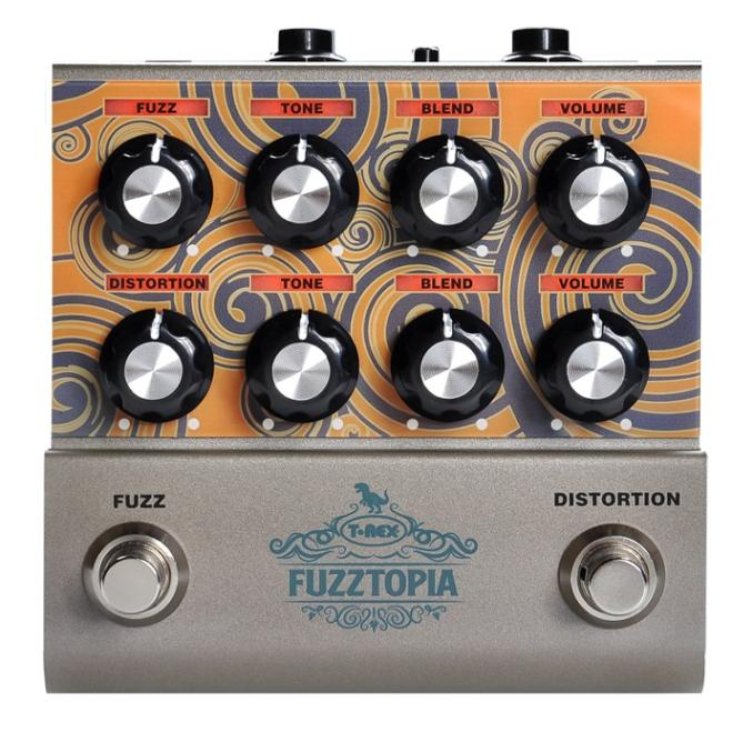 【新製品】 T-REX / FUZZTOPIA ファズ/ディストーションペダル ティーレックス 【国内正規品】
