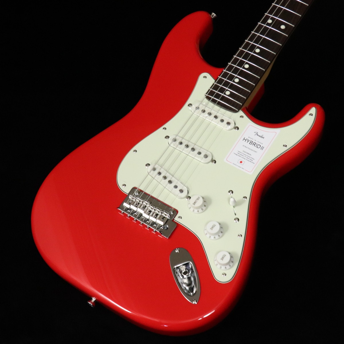 FenderJapan hybrid ii ストラトキャスターmodenared 楽天市場】Fender Made In Japan Hybrid II Stratocaster -Modena Red