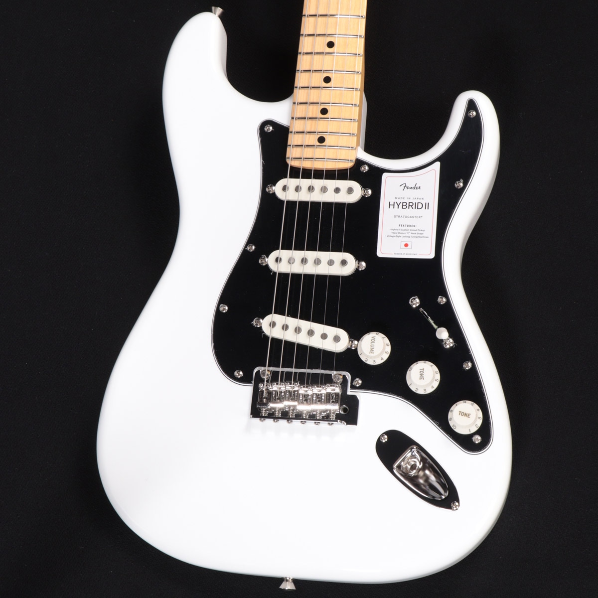 ホワイトエレキギター ストラトキャスター 初心者中古美品 ホワイトエレキギター ストラトキャスター 初心者中古美品