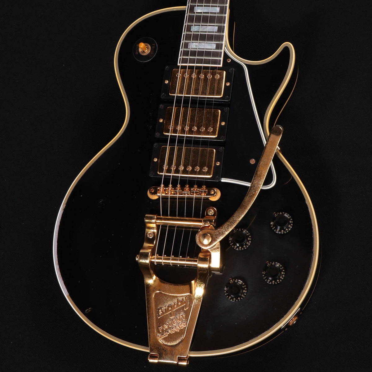 Gibson Custom / Murphy Lab 1957 Les Paul Custom Reissue 3PU w