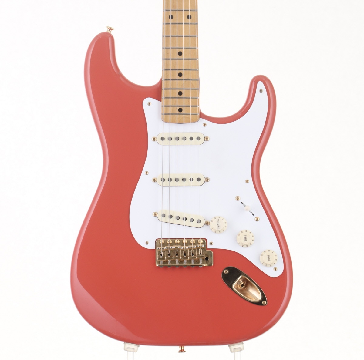 ギター Fender Mex Classic series Stratocaster Fender MEX Player Stratocaster Left-Hand (Candy Apple Red/Maple